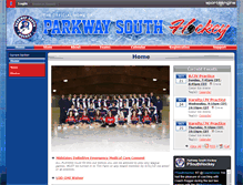 Tablet Screenshot of parkwaysouthhockey.com